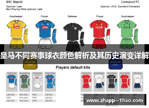 皇马不同赛事球衣颜色解析及其历史演变详解